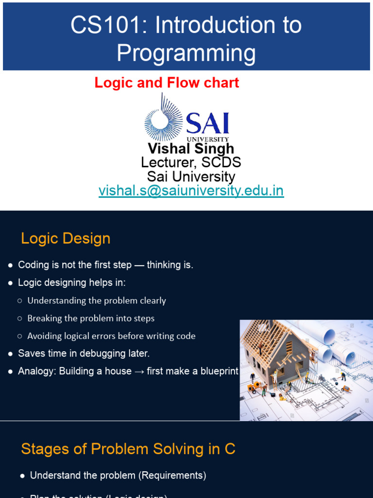 _logic to Building Blocks of C Programing | PDF | Computer Data Storage ...