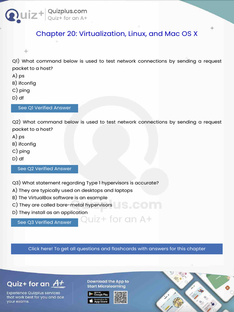 What Command Below is Used to Test Network Connections by Sending a ...