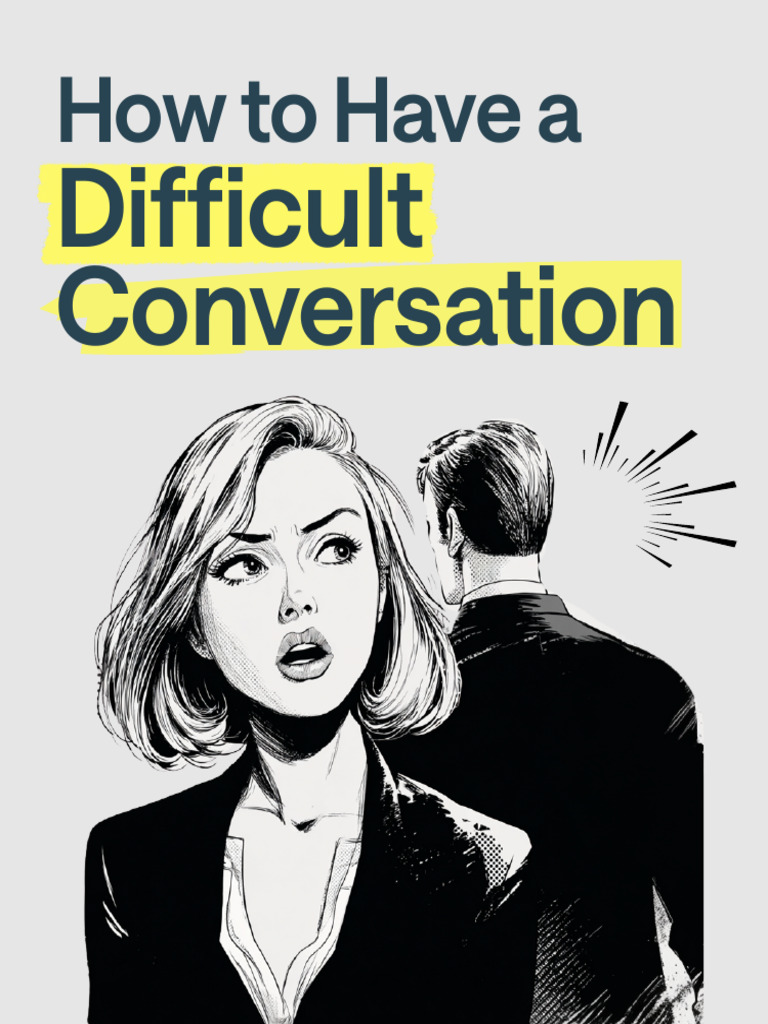 How to Have a Difficult Conversation 1759069149 | PDF