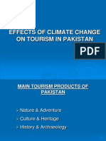 Effects of Climate Change On Tourism in Pakistan