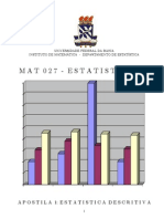 Apostila de Estatística 01