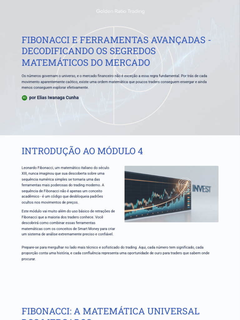E Book Modulo 4 Fibonacci e Ferramentas Avancadas Decodificando Os ...