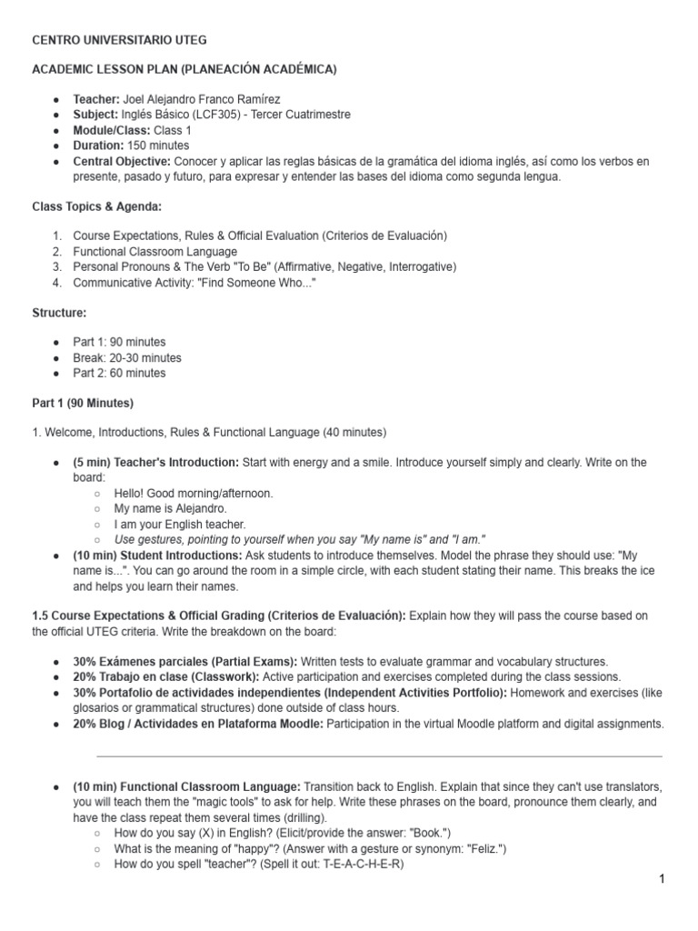 Basic English (Forensics) - Class 1 | PDF | Question | Human Communication