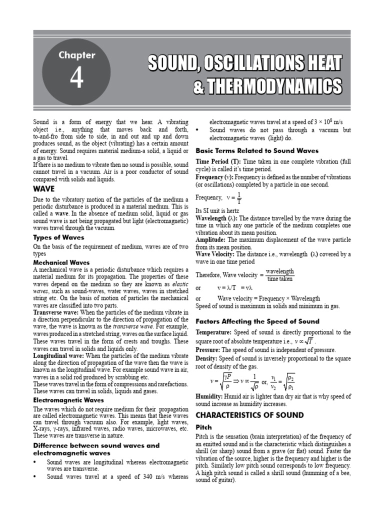 Disha General Science 32 38 | PDF | Waves | Sound