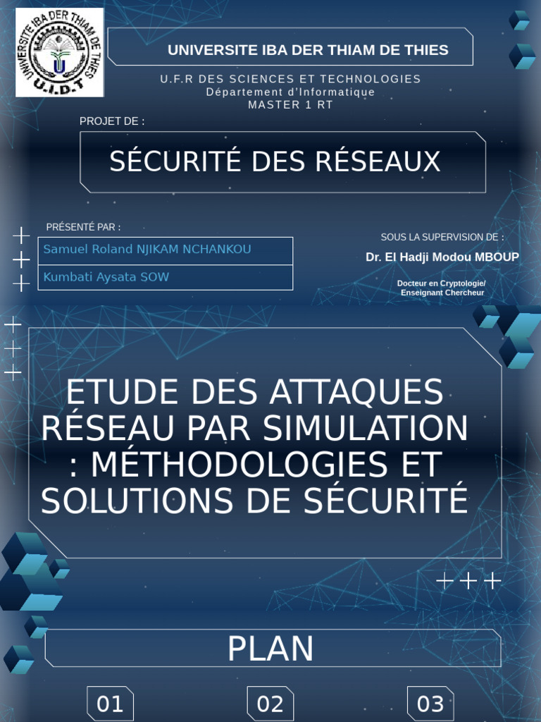Projet Sécurité Réseaux | PDF