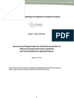 CLASP (en.lighten), Assessment of Opportunities for Global Harmonization of Minimum Energy Performance Standards and Test Standards for Lighting Products, 6-2011