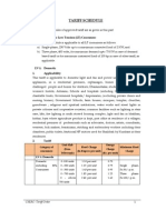 Tariff Schedule 2011-12