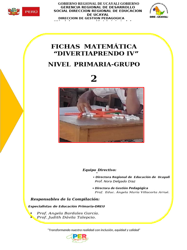 Fichas Mate Grupo 2 Divertiaprenpendo 2025 | PDF