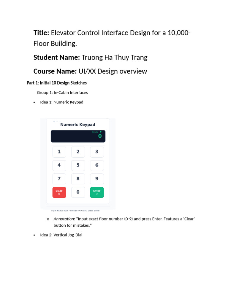 Elevator_Interface_Design_10000_Floors_Trang.pdf | PDF | User Interface ...