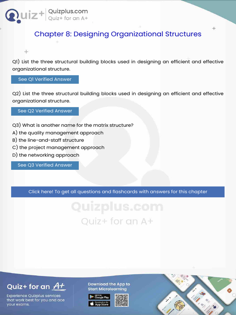 List the Three Structural Building Blocks Used in Designing an ...