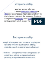 Entrepreneur Development Class