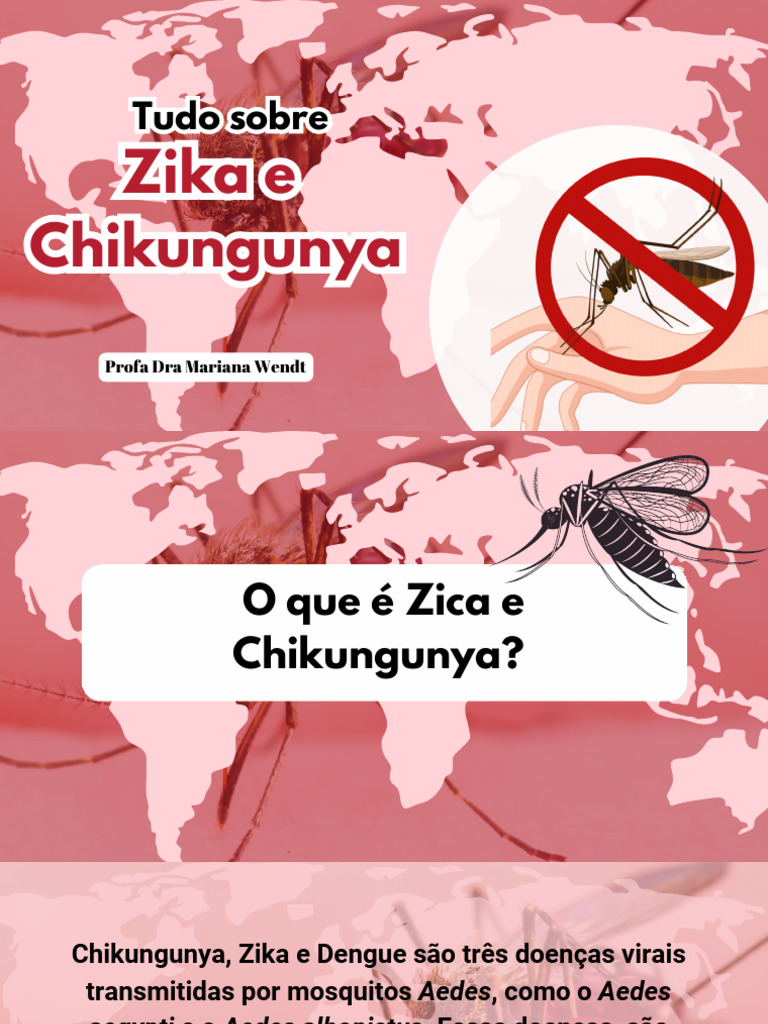 Zika e Chikungunya | PDF | Vírus da Zika | Ciências da Saúde
