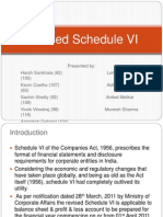 Revise Schedule 6 of Companies Act