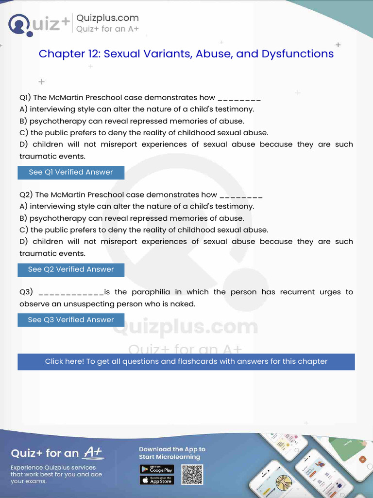 The Mcmartin Preschool Case Demonstrates How | PDF | Psychotherapy ...