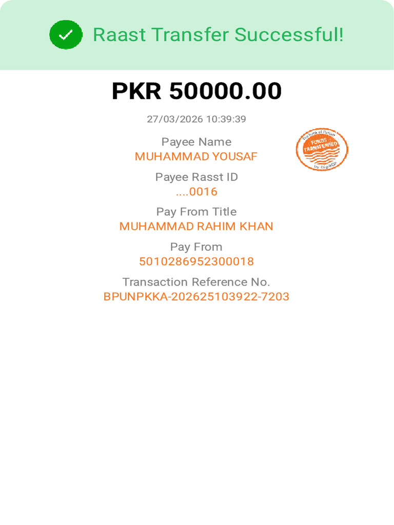 RaastTransferReceipt_1774589979918 | PDF