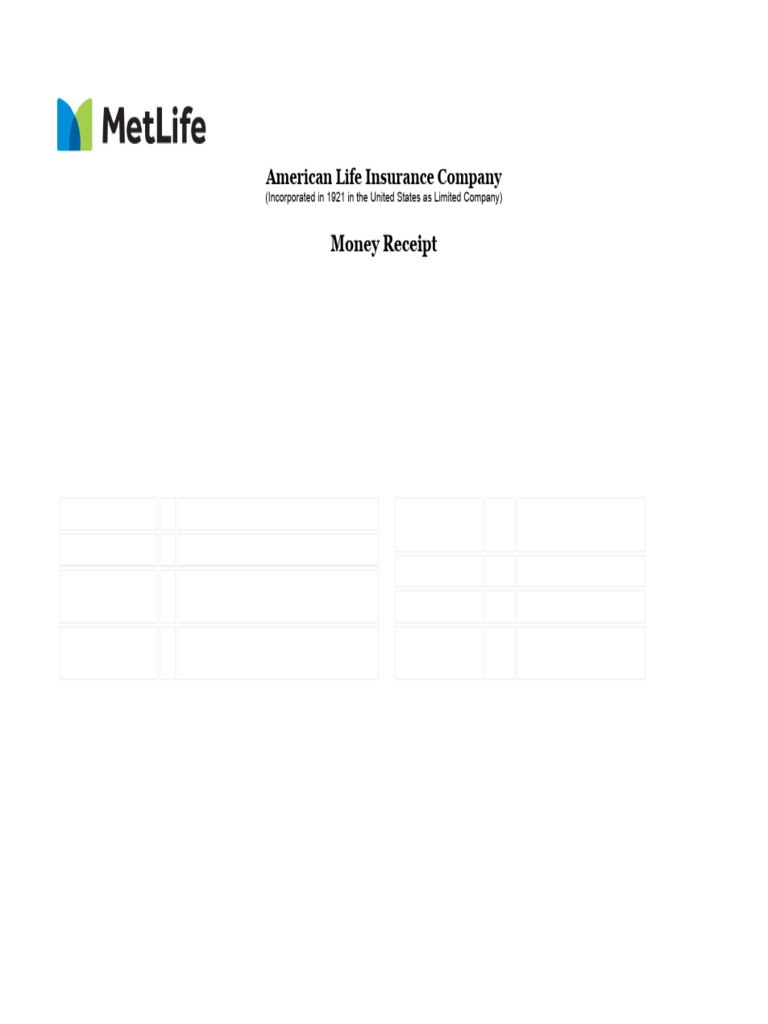 PaymentInvoiceMetlife (2) | PDF