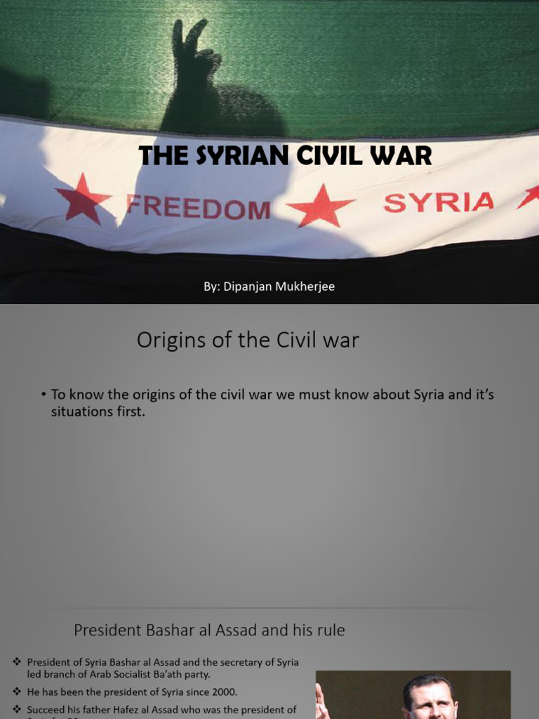 The Syrian Civil War | PDF