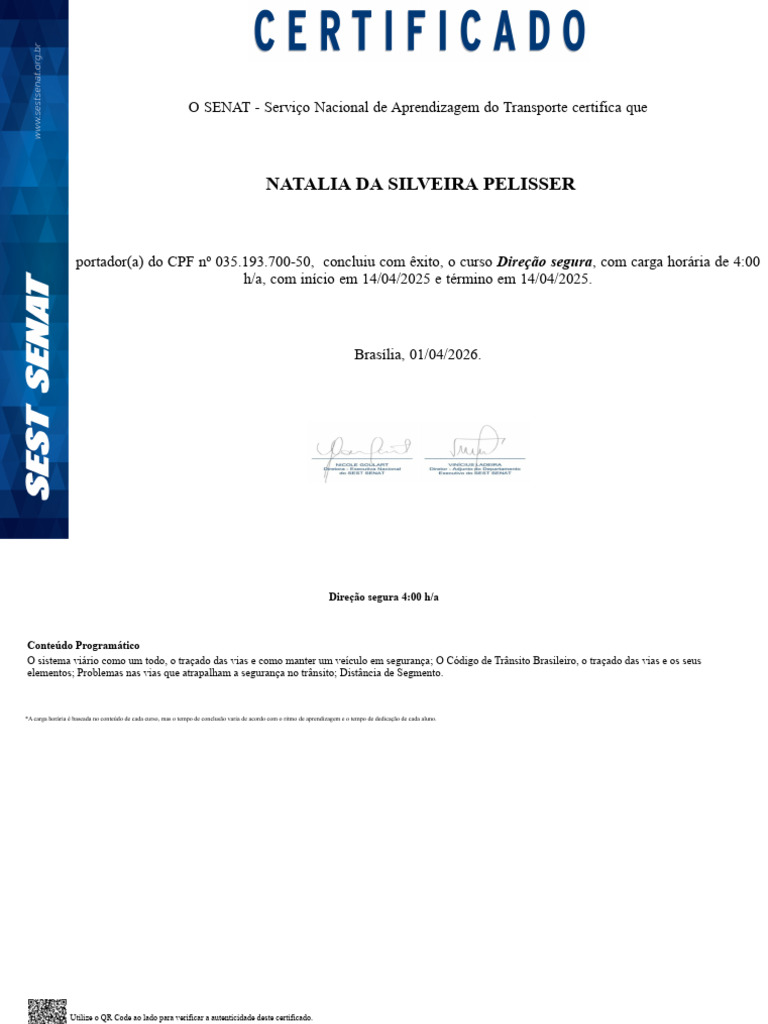 Certifica Do | PDF