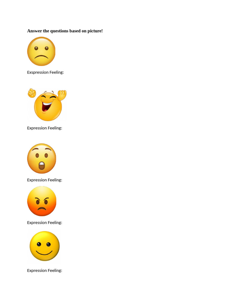 Answer the Questions Based on Picture | PDF