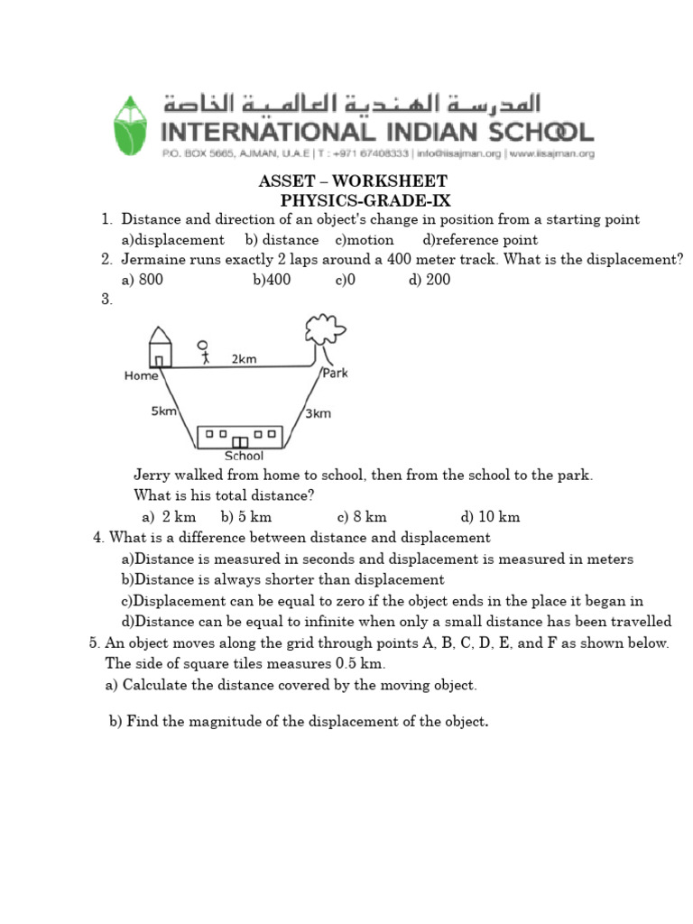 4810777_gr 9 Asset Worksheet 1 | PDF