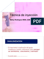 Técnica de Inyección