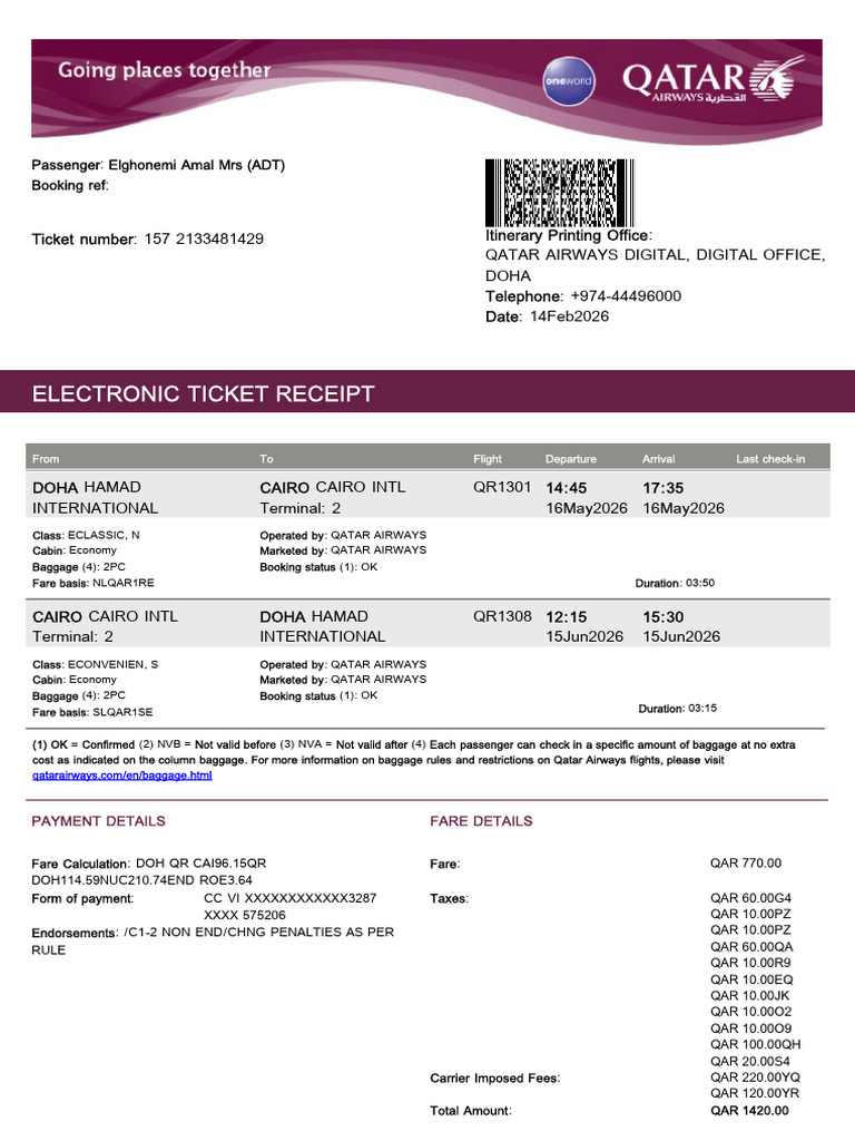 Your Electronic Receipt 2 | PDF