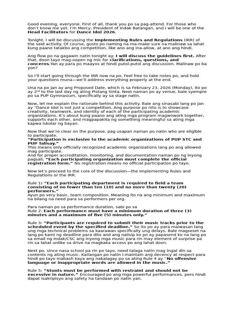 IRR Script | PDF