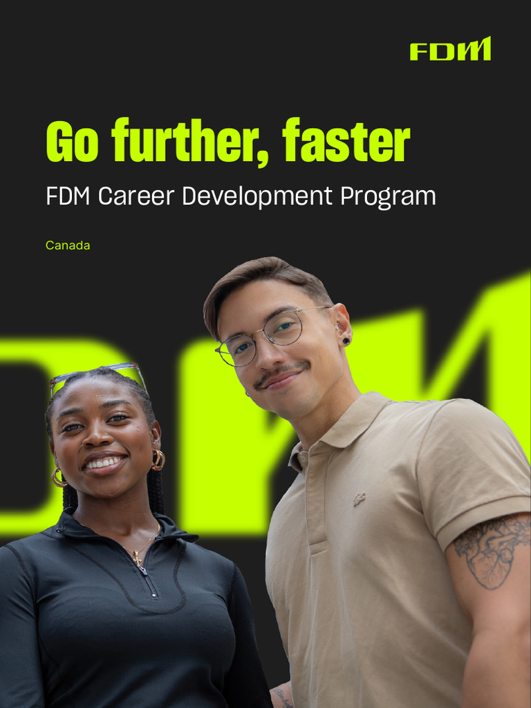 FDM Career Development Brochure | PDF | Cloud Computing | Analytics