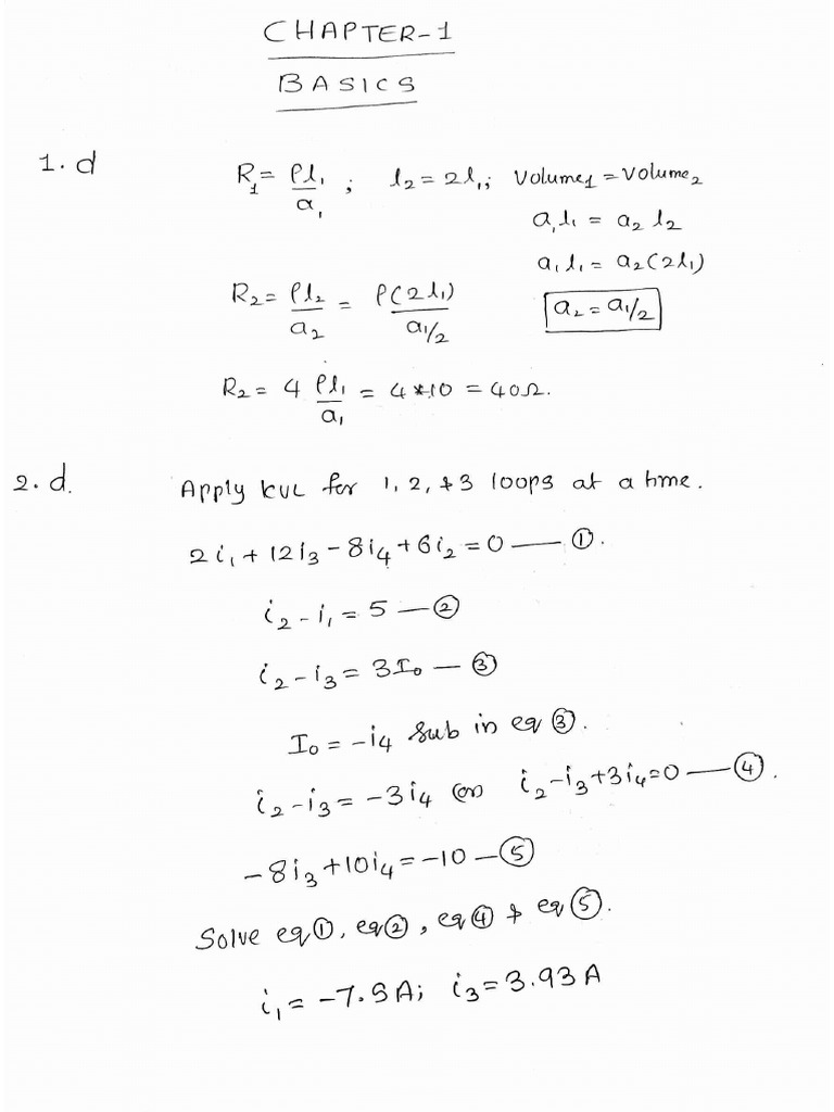 Unit-1 sol | PDF