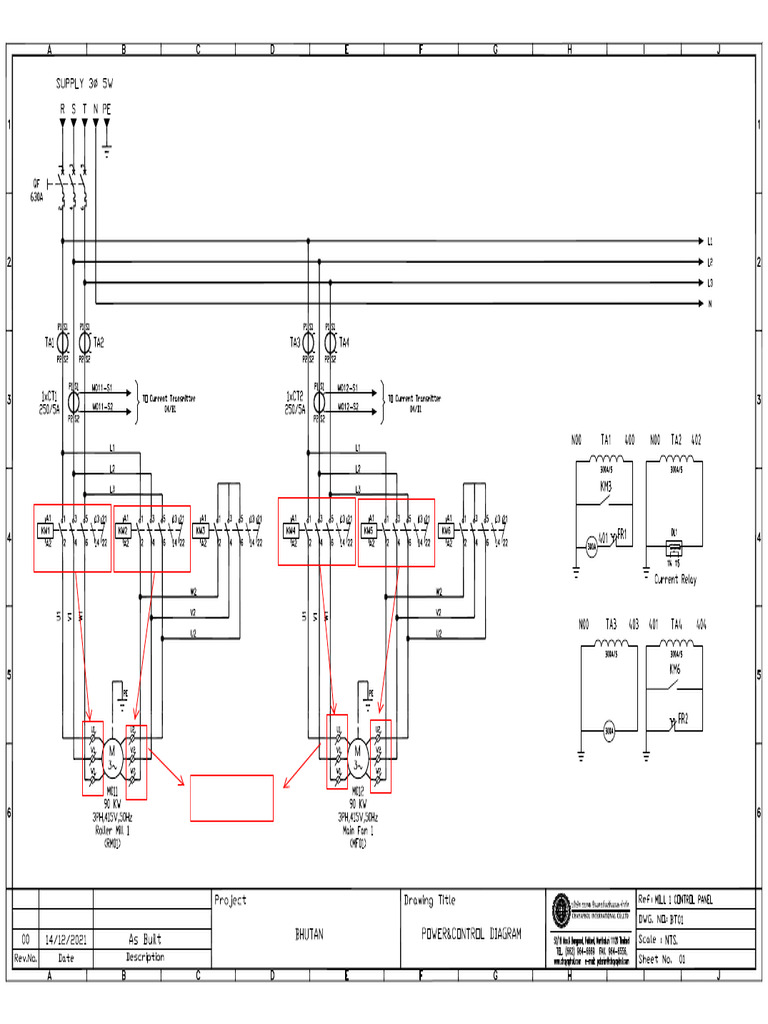 Mill 1 Control Panel 14-1-2022 | PDF