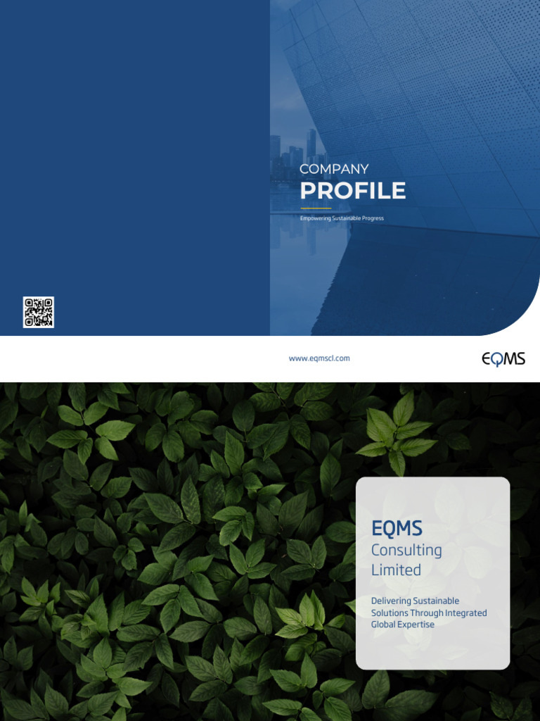 EQMS Brochure 20260128 | PDF | Quality Management | Economies