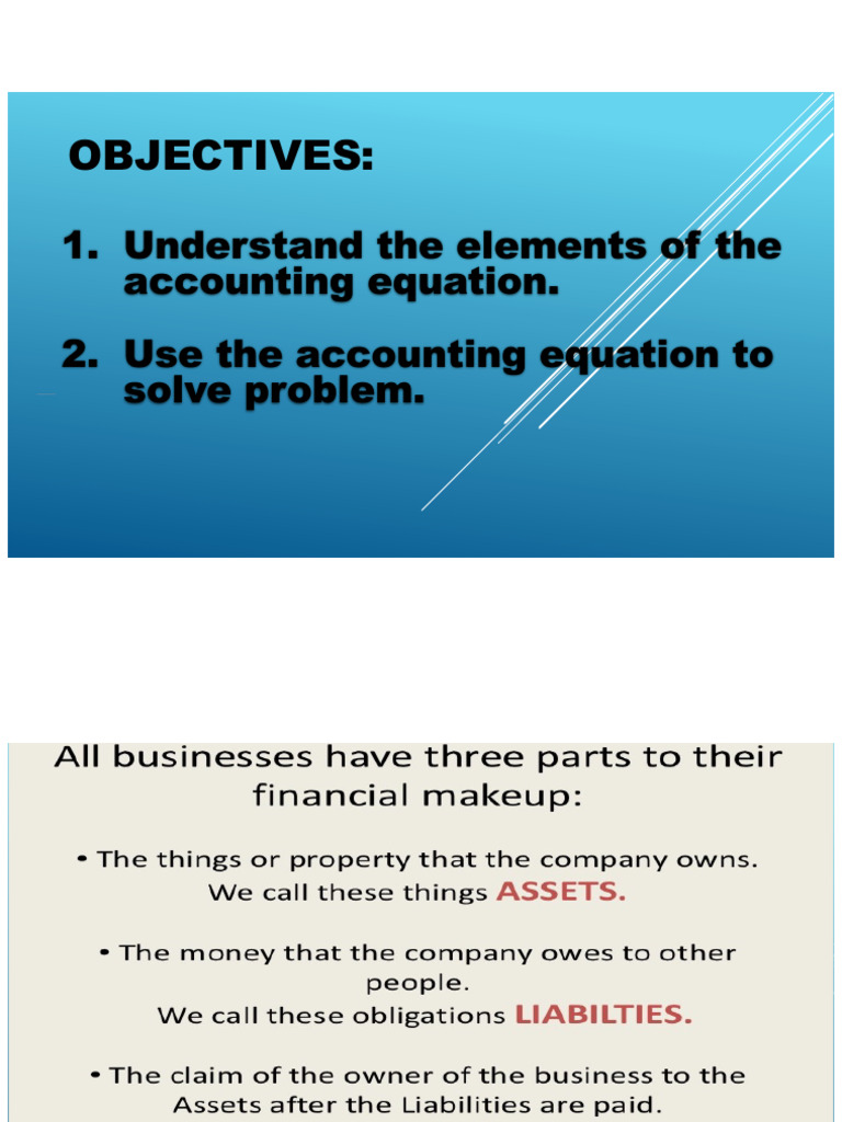 8.-Accounting-Equation | PDF