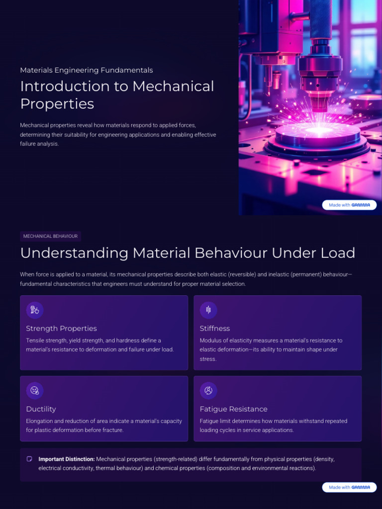 Materials Engineering Fundamentals | PDF | Deformation (Engineering ...