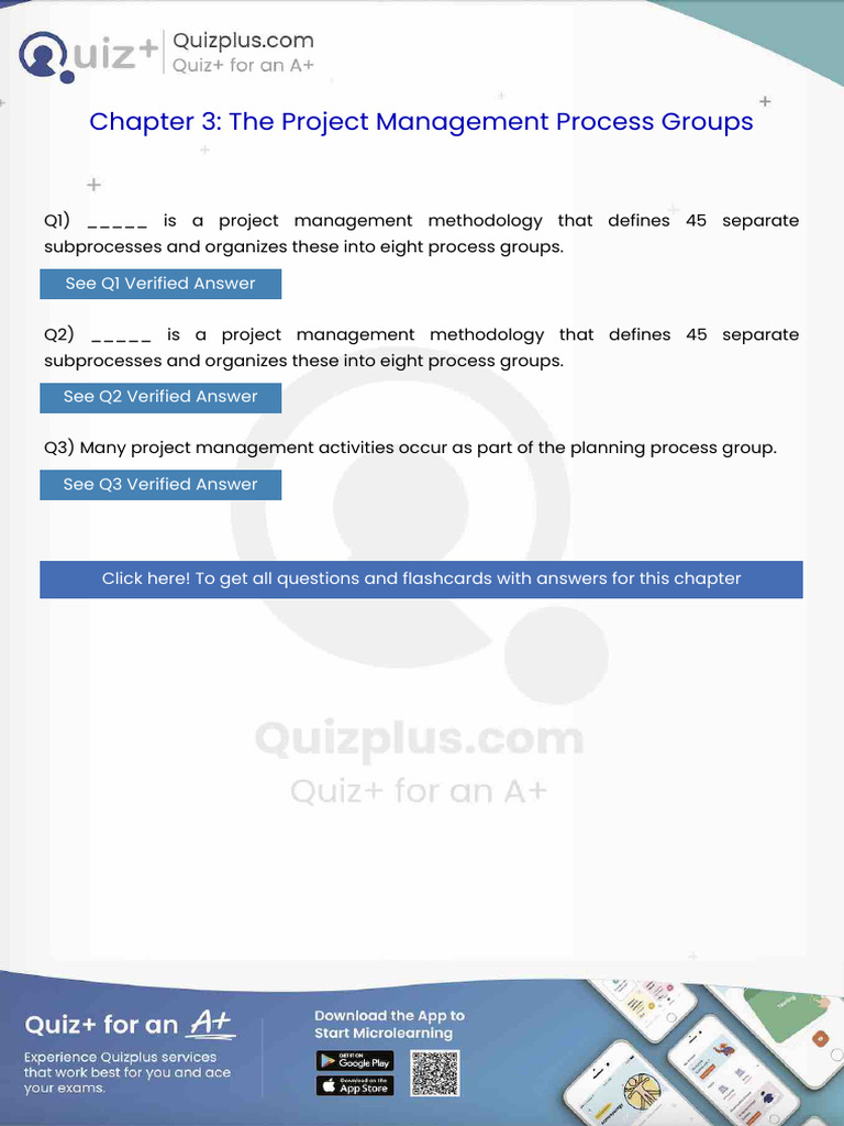 Is a Project Management Methodology That Defines 45 Separate ...