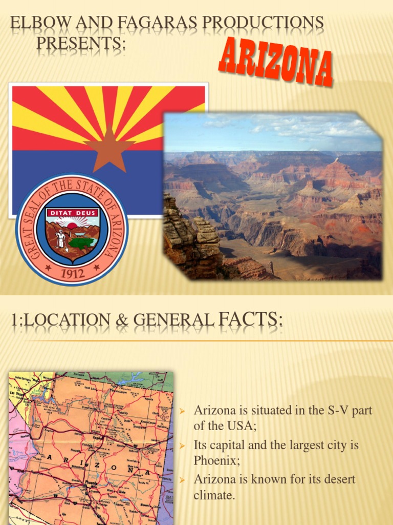Arizona: Landscapes and Attractions | PDF
