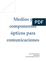 Medios y Componentes Opticos para Comunicaciones Practica 1