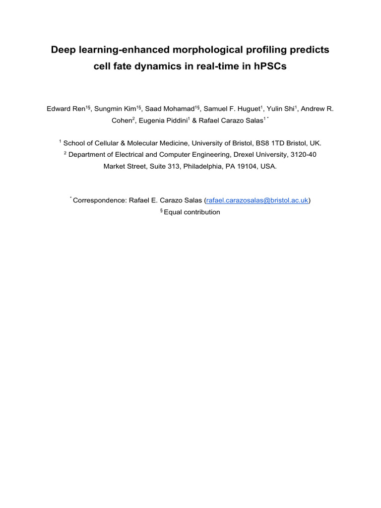 DEEP-MAP | PDF | Cell Potency | Cellular Differentiation