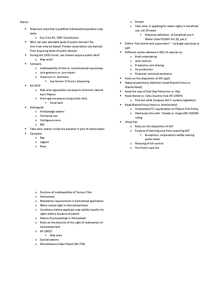 Natres Midterm | PDF