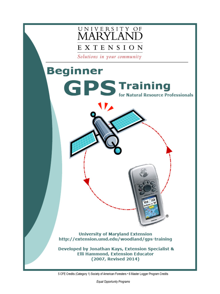 GPS Beginner Manual Nov 2011 NewURL | PDF | Menu (Computing) | Area