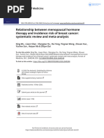 Breast Cancer Risk and HRT Infographic | PDF