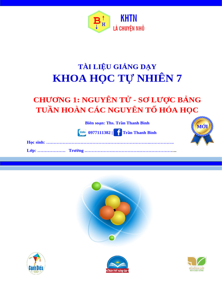 2023 - 2024. 7.1 Nguyen Tu - So Luoc Bang Tuan Hoan Cac NTHH. TTB - In ...