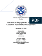 Privacy Pia Dhs Crm DHS Privacy Documents for Department-wide Programs 08-2012