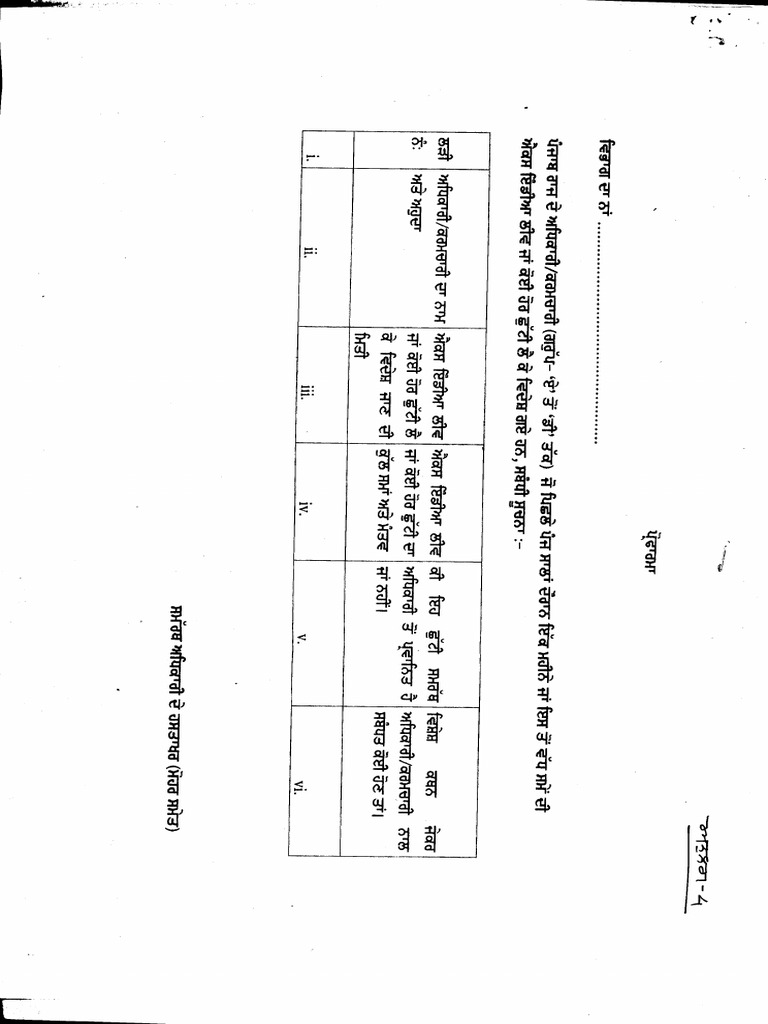 Ex-India Leave Proforma0001 | PDF