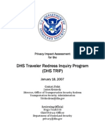 Privacy Pia Dhstrip DHS Privacy Documents for Department-wide Programs 08-2012