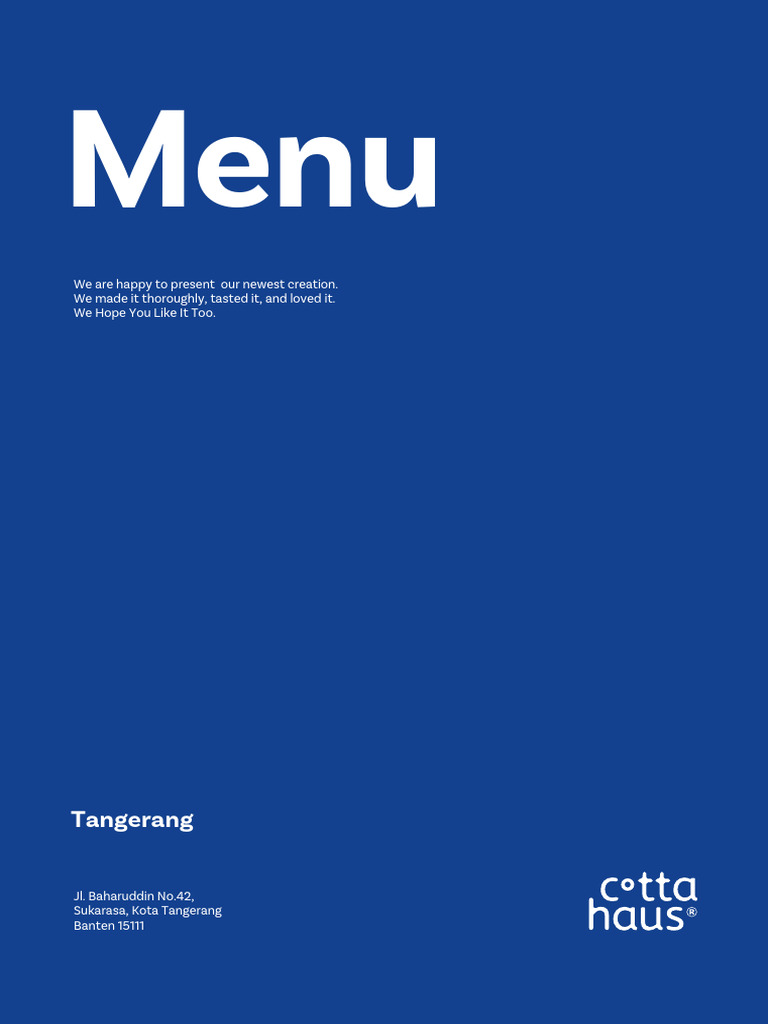 New Menu CH Tgr 2026_compressed | PDF | Drink | Foods