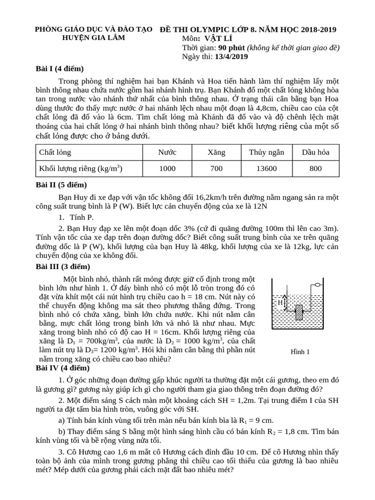 De Thi Olympic-Vl8 1819 Ct | PDF