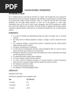 Orogastric Tube Feeding Checklist | PDF | Clinical Medicine | Medical ...
