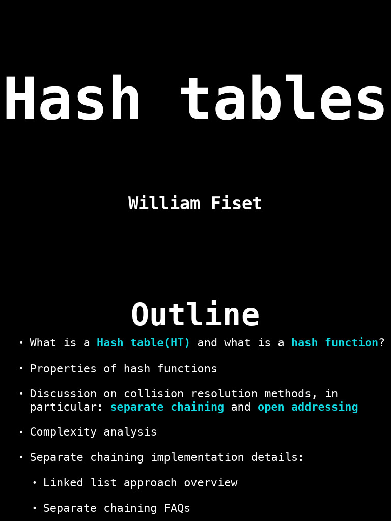 hashtable | PDF | Algorithms | Computer Data
