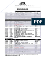 FD Vegas Schedule 2012