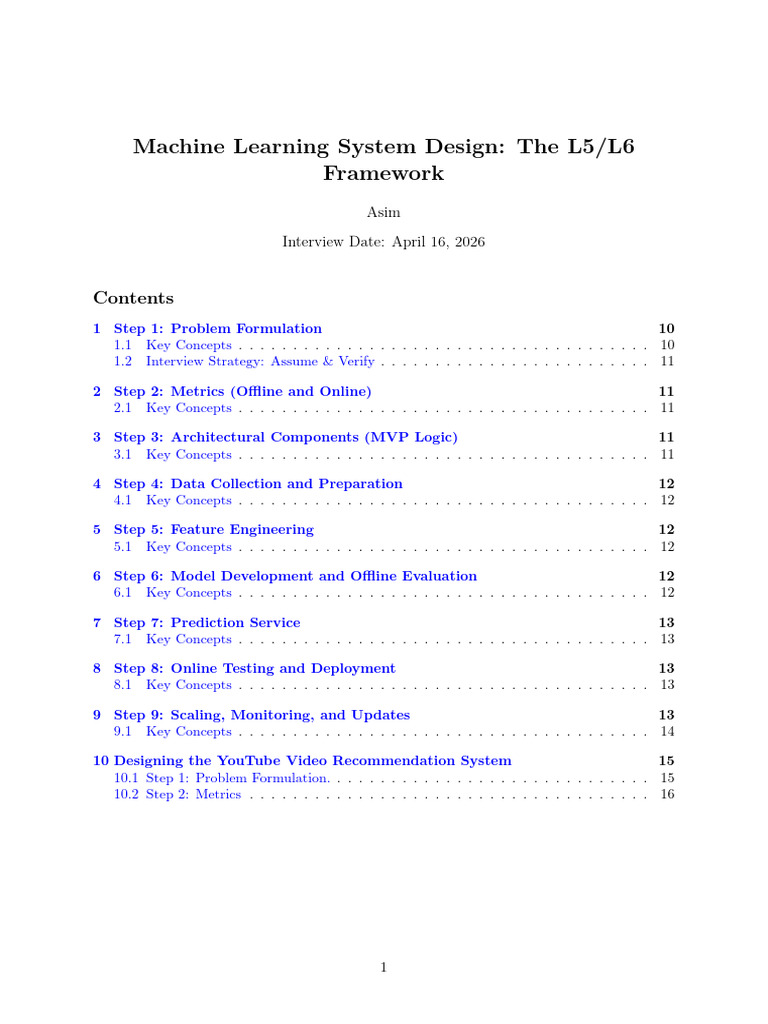ML System Design | PDF | System | Computing